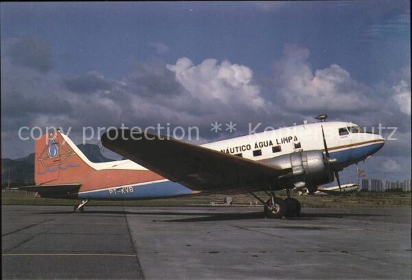 Flugzeuge Zivil Clube Natuico Agua Limpa Brazil DC-3 C-