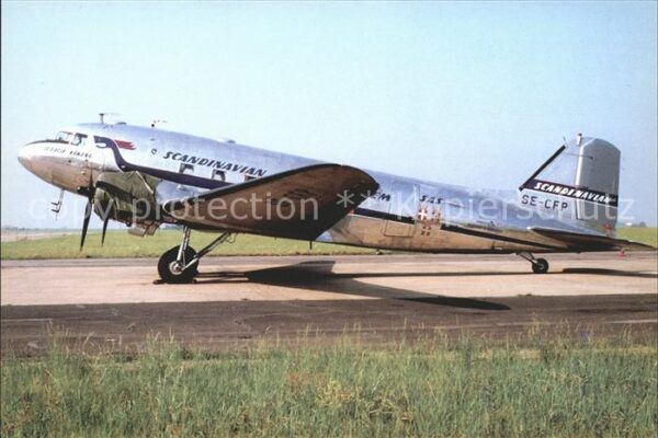 Flugzeuge Zivil Scandinavian Douglas DC-3C SE-CFP c/n 1