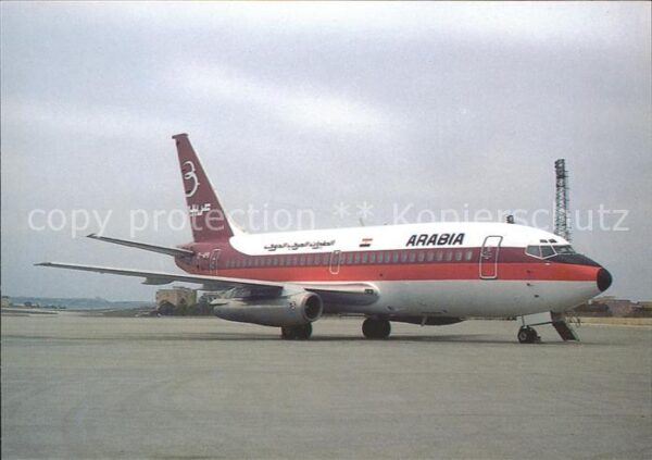 Flugzeuge Zivil Arabia Boeing737-200 OY-APO