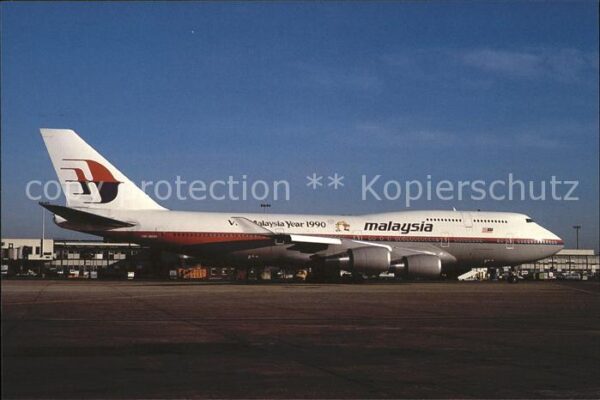 Flugzeuge Zivil Malaysian Airlines Boeing 747 4H6 9M-MH
