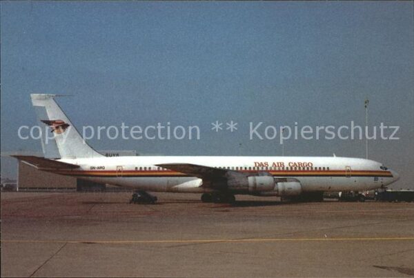 Flugzeuge Zivil DAS Air Cargo Boeing 707-338C 5N-ARQ c/