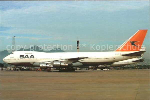 Flugzeuge Zivil South African Airways Boeing 747-244B Z