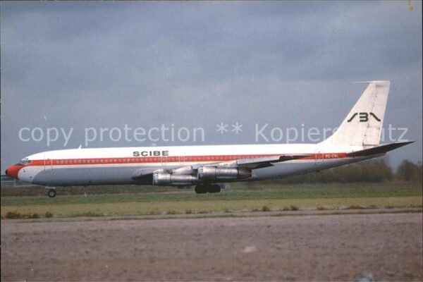 Flugzeuge Zivil Scibe Boeing 707-321B 9Q-CBL c/n 19266/