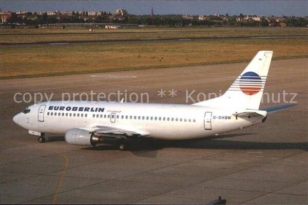 Flugzeuge Zivil Euroberlin France Boeing 737-2T5 G-DHSW