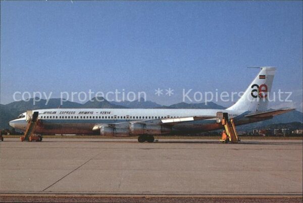 Flugzeuge Zivil African Express Airways Boeing 707-338C