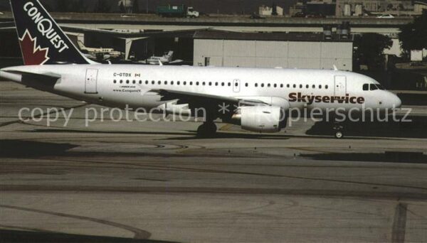 Flugzeuge Zivil Skyservice Conquest A320 C-GTDX
