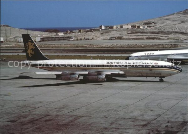 Flugzeuge Zivil British Caledonian B707-349 G-BDCN