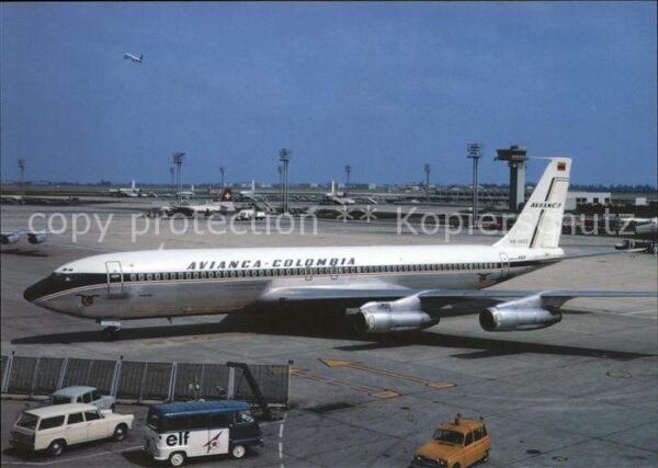 Flugzeuge Zivil Avianca Colombia B707-359 HK-1402