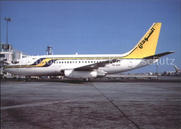 Flugzeuge Zivil Sudan Airways B737-200 TS-IOF