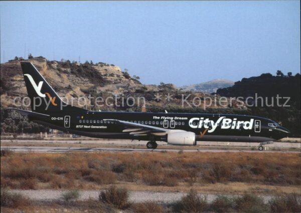 Flugzeuge Zivil Citybird The Flying Dream B737-800 OO-C