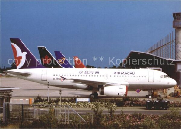 Flugzeuge Zivil Air Macau A319-132 B-MAK c/n 1758