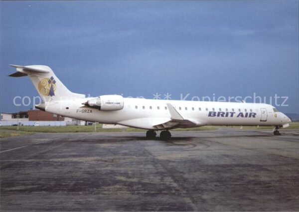 Flugzeuge Zivil Brit Air Canadair RJ700 F-GRZA c/n 1000
