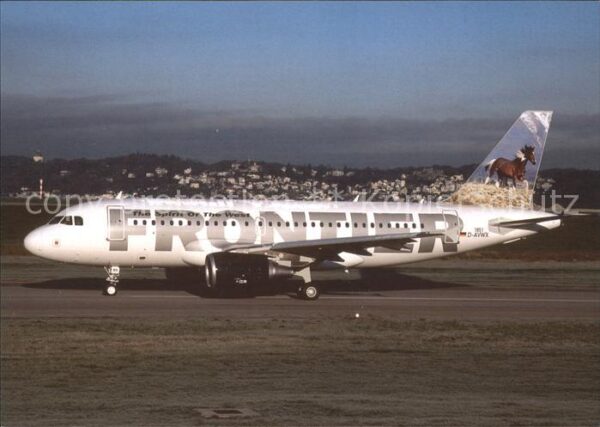 Flugzeuge Zivil Frontier Airbus Industrie A319-111 D-AV