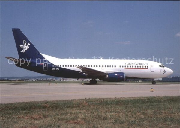 Flugzeuge Zivil Slovak Airlines Boeing 73-33A OM-AAD cn