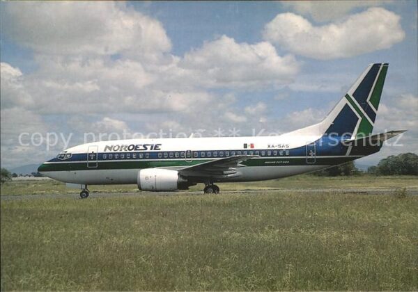 Flugzeuge Zivil Noroeste Mexico B737/5YO 25191 XA-SAS