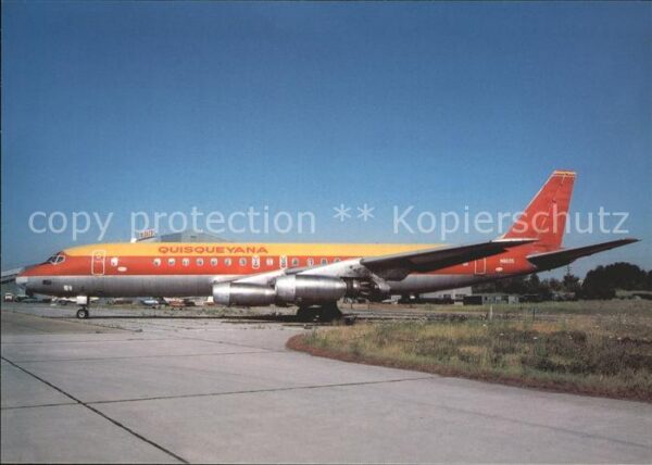 Flugzeuge Zivil Quisqueyana McDonnell Douglas DC-8-21 N
