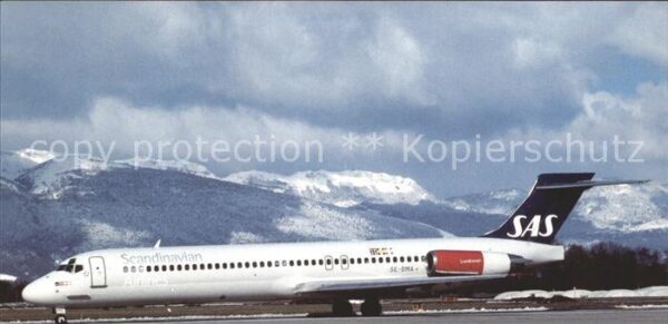 Flugzeuge Zivil SAS MCD Douglas MD-8 SE-DMA cn 53009