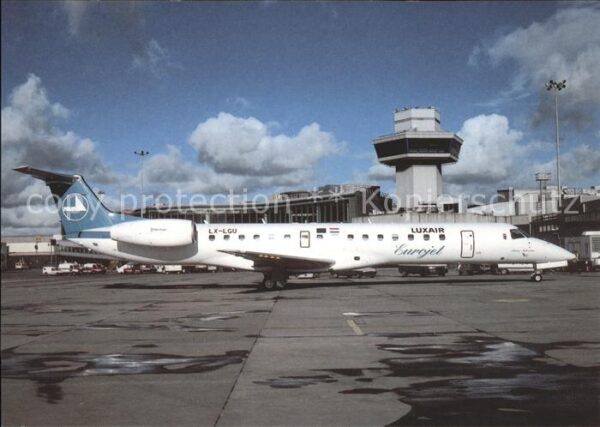 Flugzeuge Zivil Luxair Eurojet Embraer RJ145EU LX-LGU c