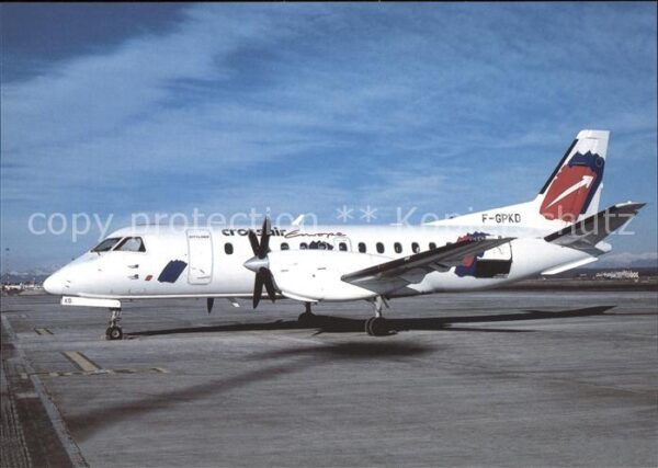 Flugzeuge Zivil Crossair Europa Saab 340B Cityliner F-G