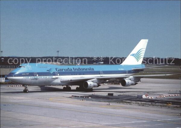 Flugzeuge Zivil Garuda Indonesia Boeing 747-206B PH-BUE
