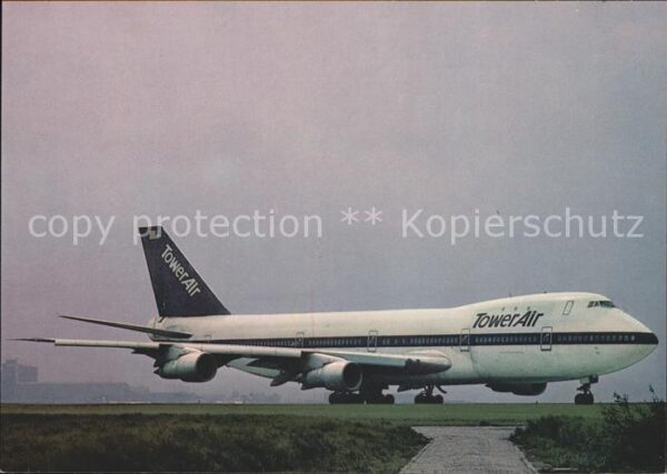 Flugzeuge Zivil Tower Air Boeing 747-127