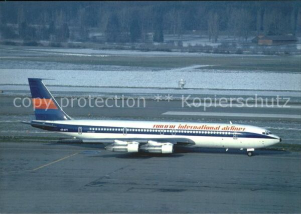 Flugzeuge Zivil Sun d_OR Boeing B-707-358C 4X-ATY c/n 2