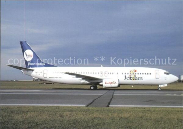Flugzeuge Zivil Jorda Aviation B-737-4Y0 OK-TVR c/n 238