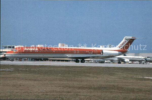 Flugzeuge Zivil Avianca Colombia Mc Donnell Dougas MD-8