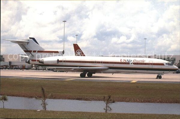 Flugzeuge Zivil Us Air Shuttle col. Trump Shuttle Boein
