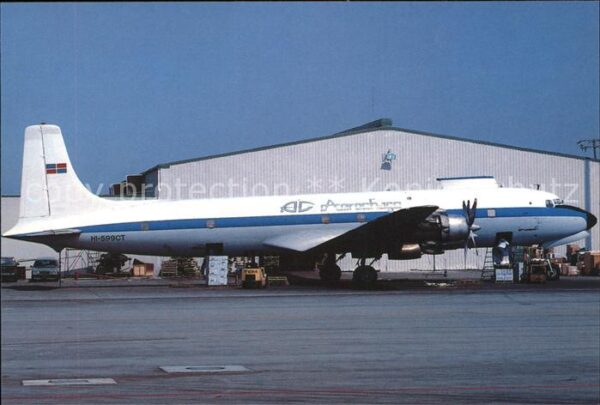 Flugzeuge Zivil Aerochago Douglas DC7CF HI-599CT c/n 45