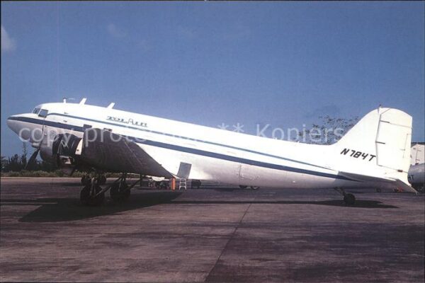 Flugzeuge Zivil Tol Air Douglas DC 3C N784T c/n 6054