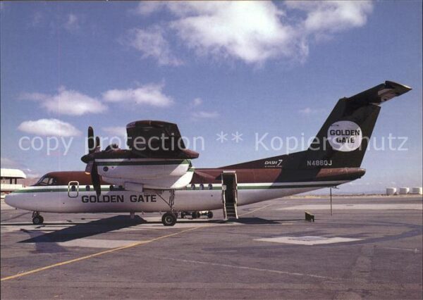 Flugzeuge Zivil Golden Gate De Havilland DHC-7-102 Dash