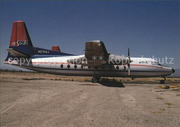 Flugzeuge Zivil Air South Fairchild F-27J N2702J c/n 11