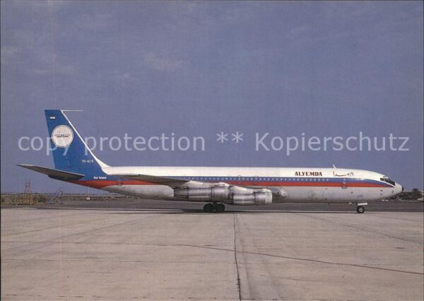 Flugzeuge Zivil Alyemda Boeing 707-336C 70-ACO c/n 2037