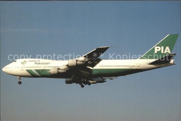 Flugzeuge Zivil P.I.A. B747-200 AP-BCM c/n 20802