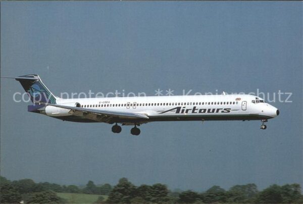 Flugzeuge Zivil Airtours MD 83 G-COES c/n 49937