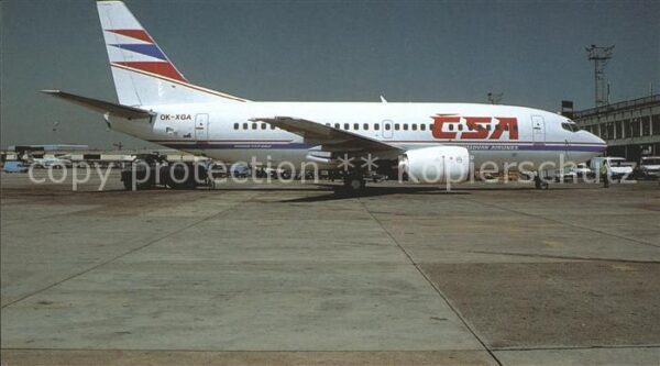 Flugzeuge Zivil CSA B737-500 OK-XGA c/n 26539