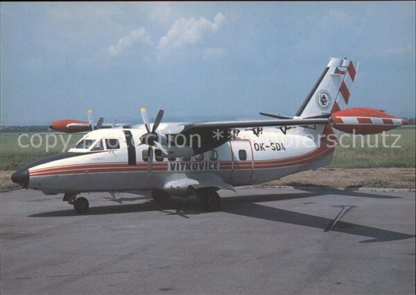 Flugzeuge Zivil Vitkovice L410 UVP-E OK-SDA c/n 872018
