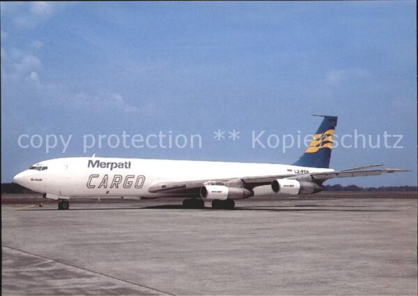 Flugzeuge Zivil Merpati Cargo B-707-323C LZ-FEB c/n 195