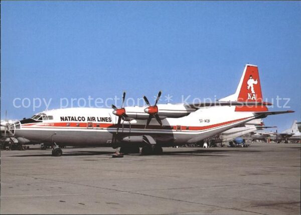 Flugzeuge Zivil Natalco Air Lines AN-12B ST-AQF c/n 834