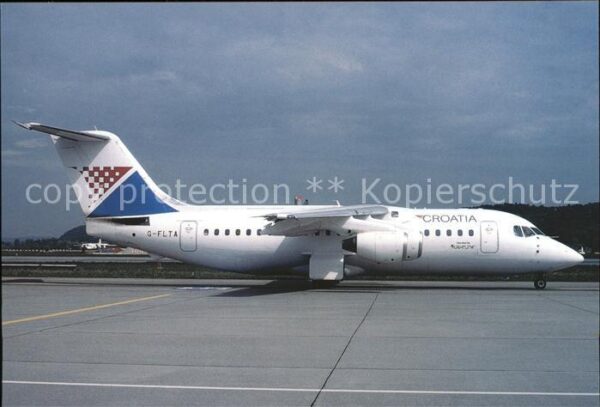 Flugzeuge Zivil Croatia Airlines BAe 146-200 G-FLTA c/n