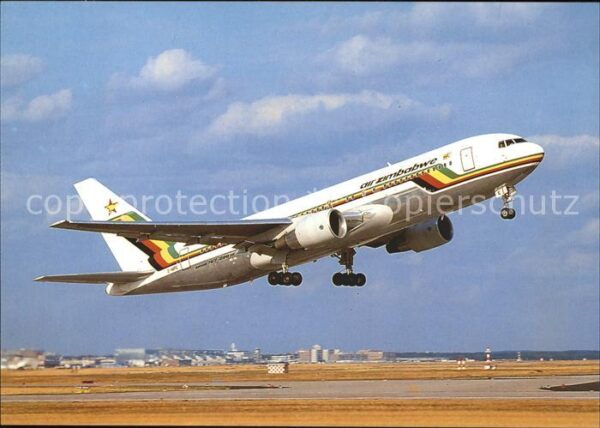 Flugzeuge Zivil Air Zimbabwe Boeing 767-2NO ER Z-WPE c/