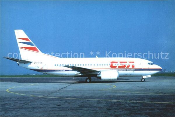 Flugzeuge Zivil CSA Boeing 737-55'S OK-XGE cn 26543