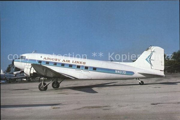 Flugzeuge Zivil Argosy Air Lines DC3 N407D