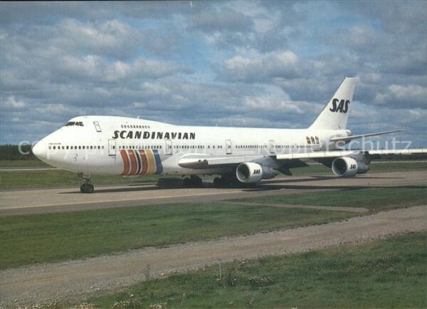 Flugzeuge Zivil Scandinavian S.A.S. Boeing 747-283M