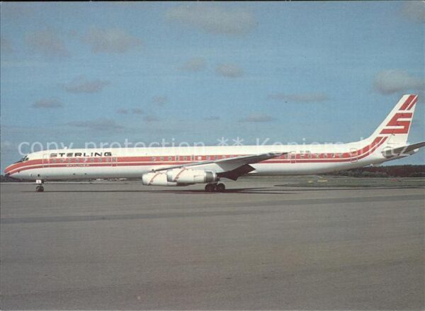 Flugzeuge Zivil Sterling Airways DC-8-63