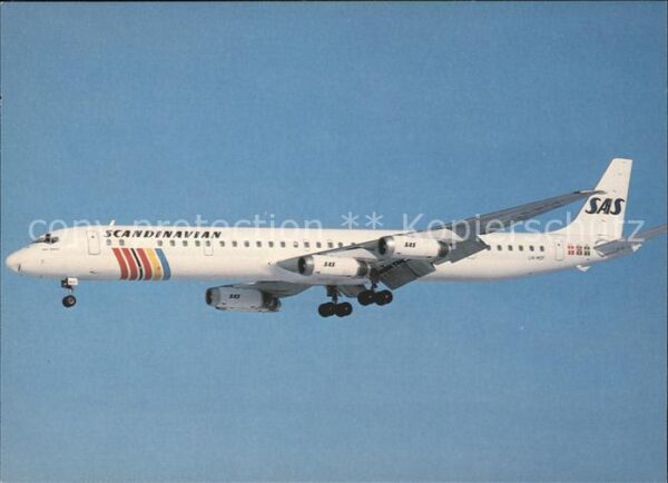 Flugzeuge Zivil Scandinavian S.A.S. DC-8-63 LN-MOF