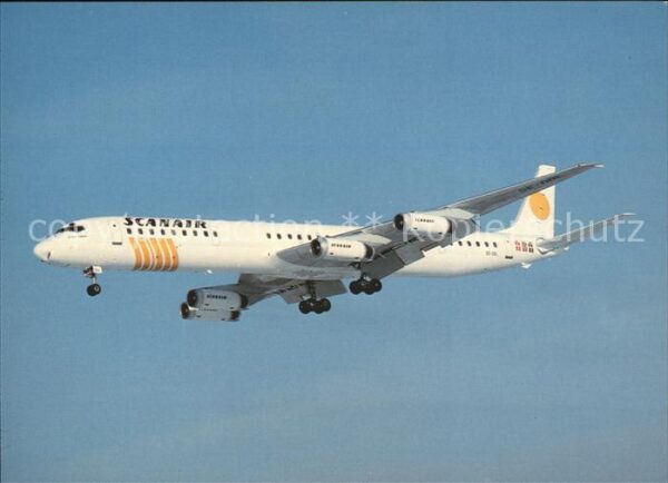 Flugzeuge Zivil Scanair DC-8-63 SE-DBL