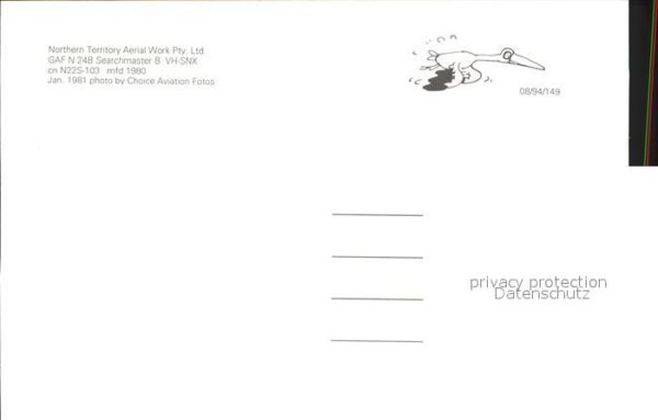 Flugzeuge Zivil Northern Territory Aerial Work GAF N 24 – Bild 2