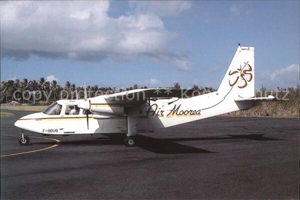 Flugzeuge Zivil Air Moorea BN-2B-26 Islander F-ODUQ ex